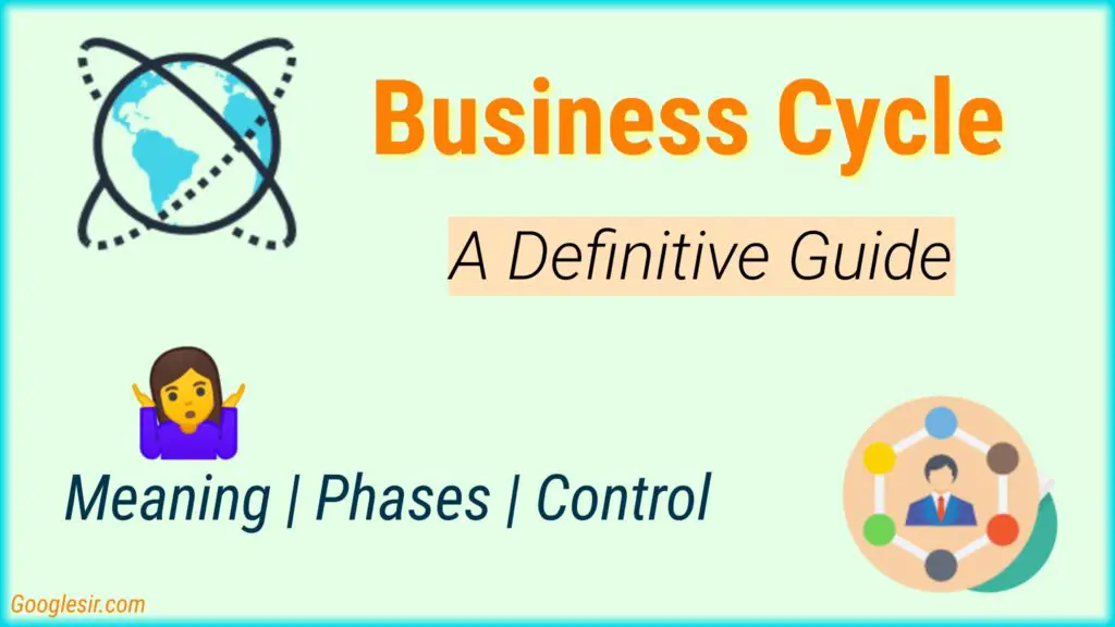 stages of business cycle with diagram