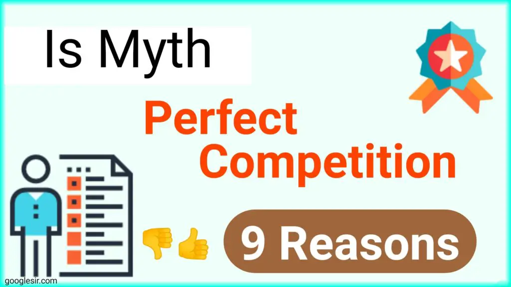 Does perfect competition exist in the real world