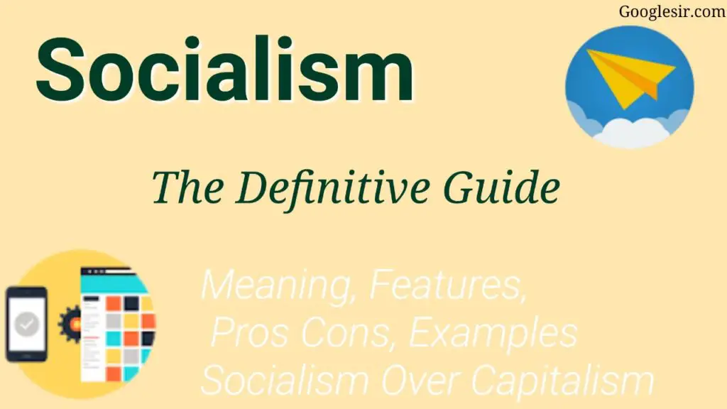 pros and cons of socialism economy