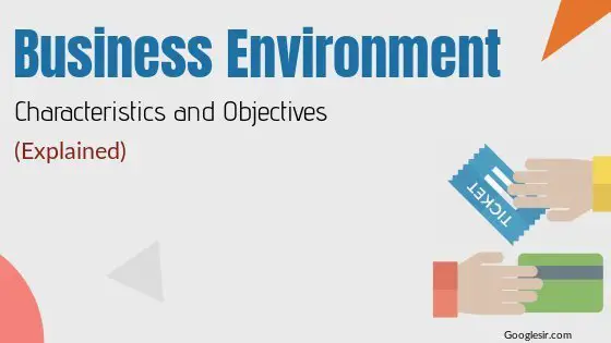 characteristics and objectives of business environment