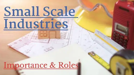 role and importance of small scale industries