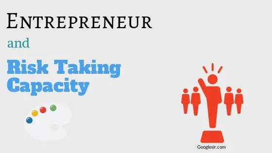 Entrepreneurs and Risk-Taking Capacity