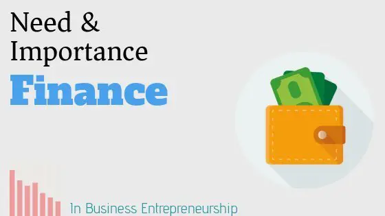 need and importance of business finance