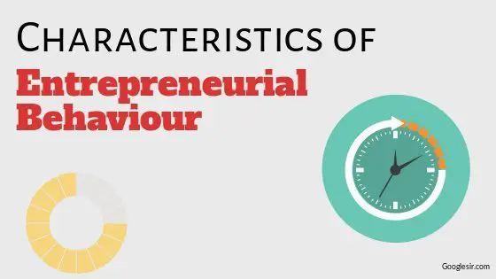 characteristics of entrepreneurial behaviour