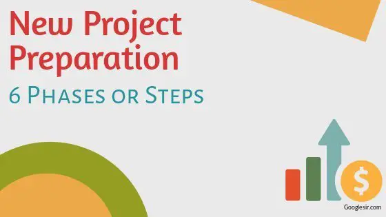 stages or phases for preparation of new projects in business