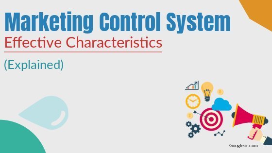 Characteristics of Effective Marketing Control System