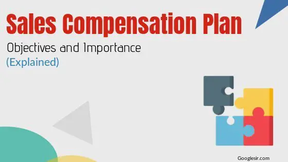 importance and objectives of sales compensation plan
