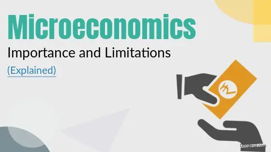 importance and limitations of microeconomics
