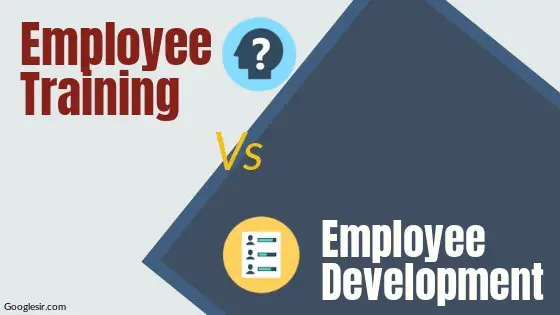 difference between training and development of employees