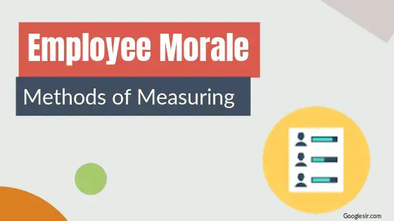 measurement of employee morale
