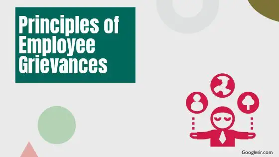 principles of handling employee grievances