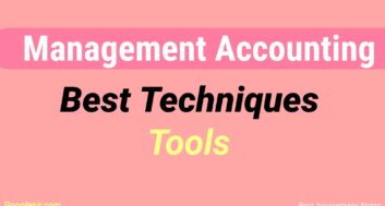 Management Accounting techniques