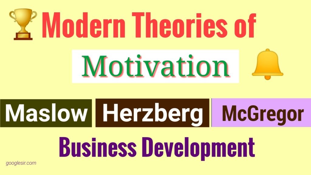 modern theories of employee motivation