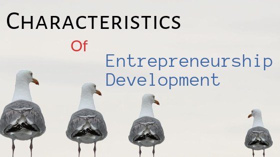 characteristics of entrepreneurship development characteristics of entrepreneurship development