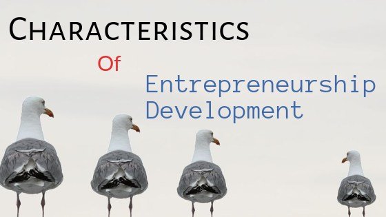 characteristics of entrepreneurship development