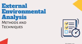 Methods and Techniques of External Environmental Analysis