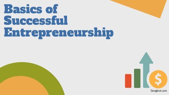 Basics of Successful Entrepreneurship Basics of Successful Entrepreneurship