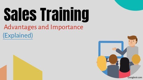 benefits of sales training