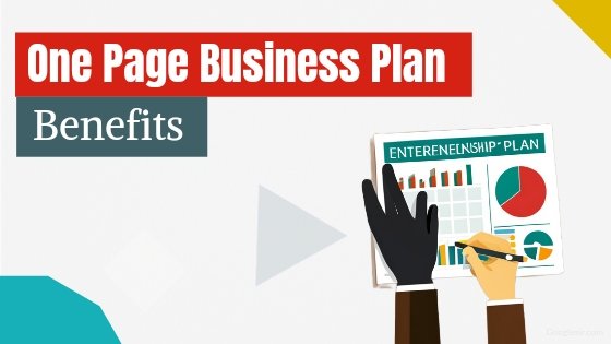 benefits of one-page business plan