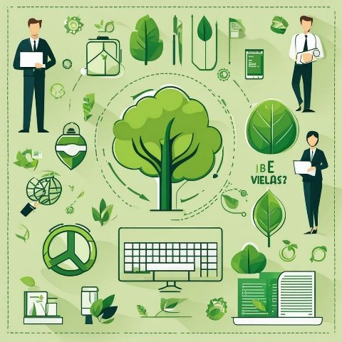 What are examples of green businesses