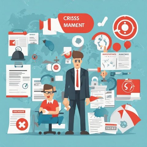 What is the steps in creating a crisis management plan