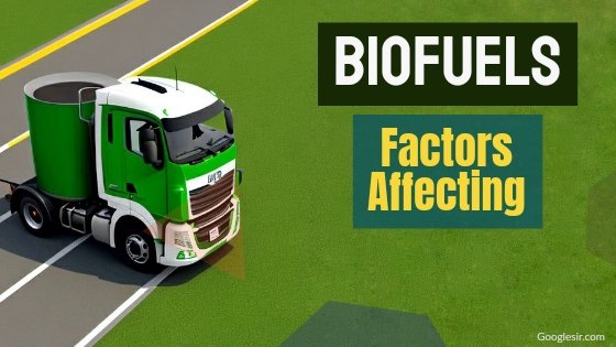 what are the factors that affecting biofuels