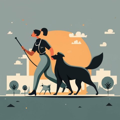 advantages of a dog walking or pet sitting business
