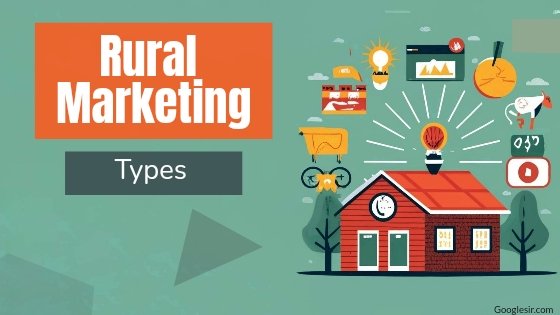 types of rural marketing
